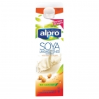 cheap soya milk Alpro Wholebean Unsweetened Soya Fresh Drink 1L