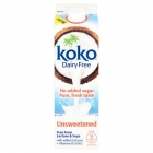 cheap coconut milk Koko Dairy Free Unsweetened Alternative Milk 1 Litre
